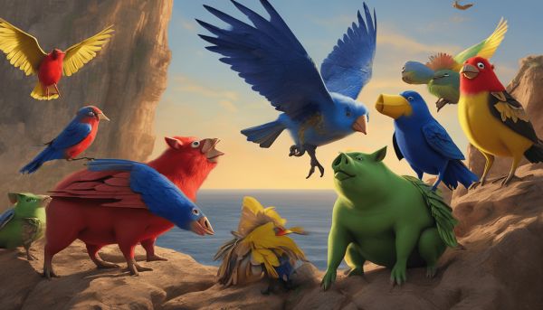 Unir les forces pour contrer les nouveaux ennemis dans angry birds copains comme cochons